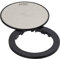 EVOline 159909280700 One - Anello di copertura con coperchio girevole, in acciaio INOX, colore: Nero