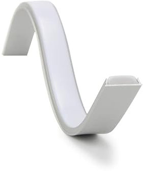 ledomec 2m LED Alu Profil Aufbau Flex biegsame Leiste für LED Streifen/Stripes + Abdeckung (2m Aluprofil Flex)