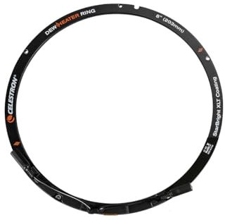 Celestron – Anneau de Chauffage de rosée – Prévention de rosée en Aluminium – Compatible avec Schmidt-Cassegrain, EdgeHD, télescope RASA de 20,3 cm
