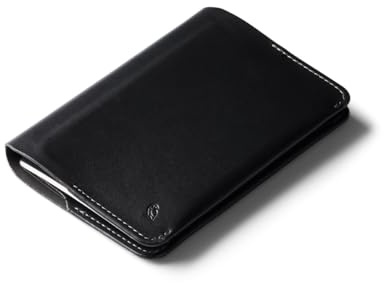 Bellroy Notebook Cover, A6-Mappe aus Leder - Black | Ledermappe für ein A6-Notizbuch – für Notizen unterwegs