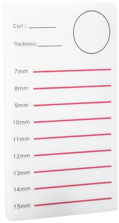 Dioche Support de Greffe de Cils surdimensionné, Palette de Support D'extension de Cils, Tampon en Silicone, Outil de Maquillage, Salon Professionnel, Usage (Table à simple XL)