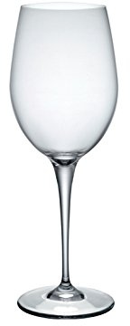Bormioli - Bicchiere da Vino Trasparente Premium, Set da 6, Vetro, Trasparente, 47 cl