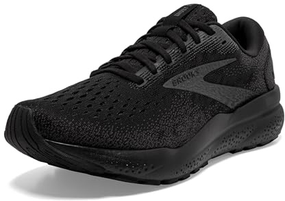 BROOKS 1104181D020 Ghost 16 Men Black/Black/Ebony UK 9