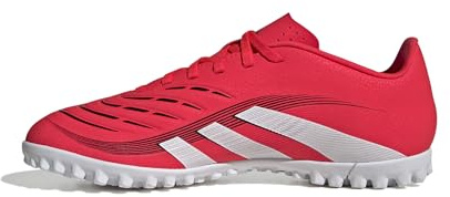 Adidas Unisex Club Turf Football Boots, Lucid Red/FTWR White/Core Black, 44 2/3 EU