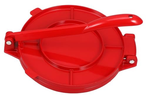 KOCKSHION Prensa De Tortillas De Aluminio Prensa para Masa De Harina Utensilio De Cocina para Hacer Tacos para Uso Doméstico y Profesional