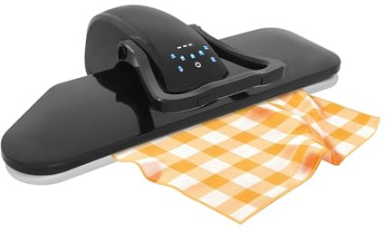 36in Large Steam Iron Press with LED Touch Screen,1600W Compact Ironing Steam Press with 5 Fabric Settings,Professional Iron Press Machine,Digital Steam Press for Home Business