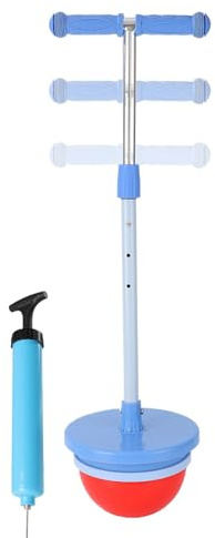 Jeruytgh für Kinder, Spring-Balance-Stick mit Griff, Teleskop-Balance-Bounce Ball, für drinnen und draußen, Teenager, , Mädchen, Weihnachten, Geburtstag