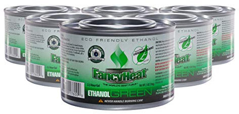 Fancy Heat Ecológico verde etanol Chafing Dish combustible quema muy caliente durante 2,5 horas – 6 unidades