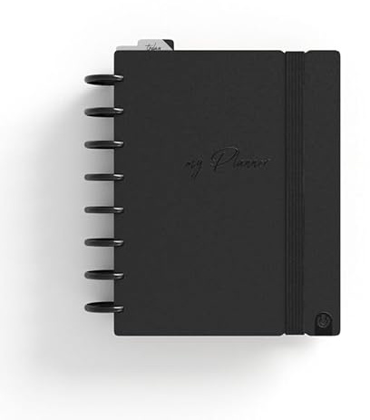 AGENDA MY PLANNER INGENIOX A5 DE 14 MESES. COLOR NEGRO