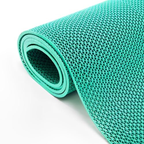 BWKJMY Anti Slip Outdoor Mat 300 X 90cm Non Slip Drainage Mats Flooring Outdoor Heavy Duty Rubber Mat for Bathroom, Pool,Hotels, kitchen,Restaurant