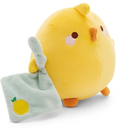 NICI Piu Piu Kuscheltier 16 cm mit Schmusetuch Baby Einschlafhilfe - Niedliches Stofftier und Schnuffeltuch zum Kuscheln und Spielen, Baby Geschenk Junge und Mädchen - 49959, Gelb