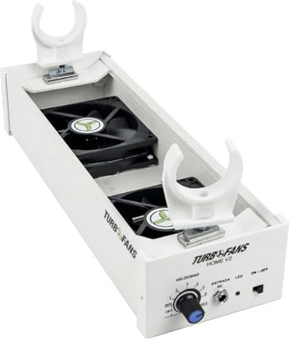 Ventilador para Radiadores y Aerotermia - Modelo Home V2 (Hierrofundidomoderno,4E)