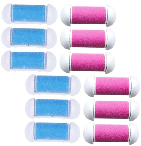 Ipetboom 12pezzi Rulli Ricambio Per Elettrica Per Piedi Testine Per Piedi Ricariche Per Pedicure Strumenti Per Dei