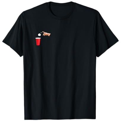 beer pong Trinkspiel beerpong Trinkspruch bier pong Geschenk T-Shirt
