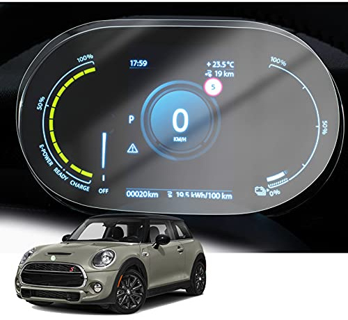 GAFAT [2 Pièces] Compatible avec Mini Cooper 2021 2022 Film de Protection pour Virtual Cockpit, PET Film pour Cooper 2022, Résistant aux Chocs, 4H Anti-Rayures