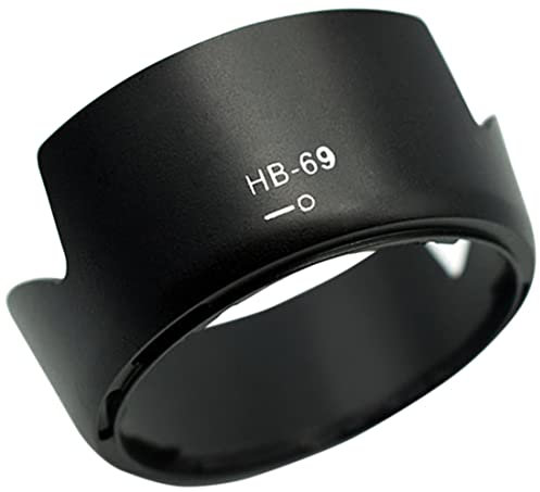 HB-69 Lens Hood Shade for Nikon AF-S(Not for AF-P) DX 18-55mm f/3.5-5.6GVR II(Not for G VR,Not for G EG II),52mm Digital Tulip Flower Lens Hood