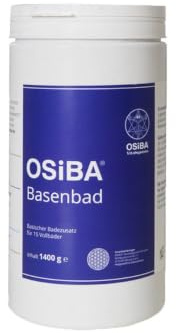 Emiko - OSiBA Basenbad - Basischer Badezusatz - 1400g für 15 Vollbäder - mineralischer Badezusatz für die sanfte Entsäuerung beim Baden