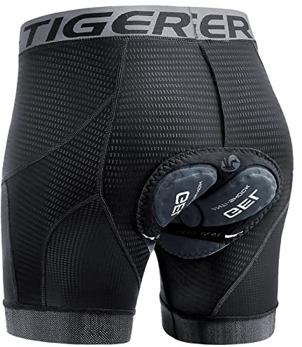 X-TIGER Montagne Cyclisme Shorts Velo Cuissard Homme Cycliste 5D Gel Padded