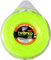 MAXPOWER 338808 Filo decespugliatore in copolimero 2.4mm 30 Metri Quadrato Ritorto, Giallo Neon