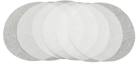 bephible Non-stick Patty Paper Burger Press Wax 100pcs Hamburger Round Parchment Sheets for Ground Beef Freezing Candy Wrappers Oven Microwave Freezer 12cm