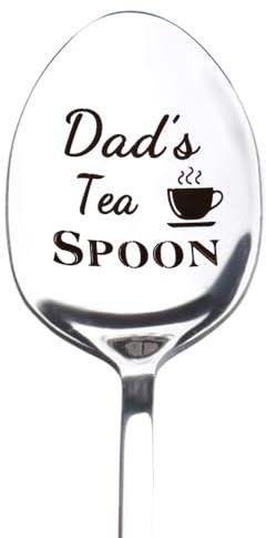 Daddy Dad Gifts for Father Papa Gift for Dad Daddy Birthday Christmas Gifts for Daddy Stepdad Retirement Gift for Dad Birthday Presents for Dads Tea Spoon Gift for Daddy Tea Lover Gifts for Papa Spoon