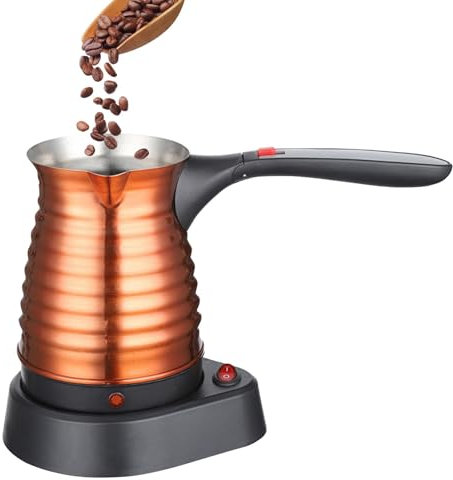 Percolateur électrique - Grande capacité de 500 ml - Bouilloire multifonction - Bouilloire électrique - Percolateur pour réunions de famille, cafés, usage domestique