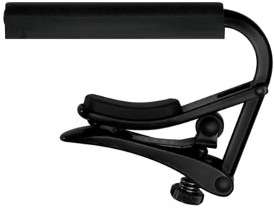 Shubb C2K Standard Konzertgitarre Kapodaster Noir - Black Chrome