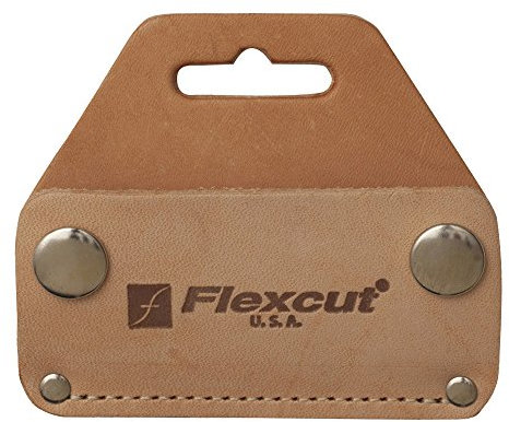 Flexcut Wood Carving Tools | Leather Sheath for Draw Knife | 3 inches | KN04 | Made in the U.S.A.