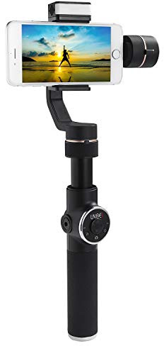 Lnbei L5 Smooth 3-axis Handheld Gimbal stabilizzatore supporto videocamera portatile per smartphone iPhone Action Camera.