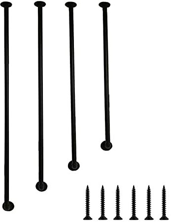 Handläufe für Treppen Treppengeländer Wandhandlauf 1ft-4ft Handgeländer für Treppen Metallrohr Treppe Handlauf Boden Wandhalterung Dekorationsschiene für Innenstufen Baluster