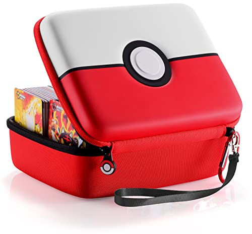 JoyHood Étui de Transport pour Cartes Compatible avec Les Cartes PM TCG - Boîte de Rangement pour Cartes à Collectionner - Grande boîte pour 800 Cartes à Jouer