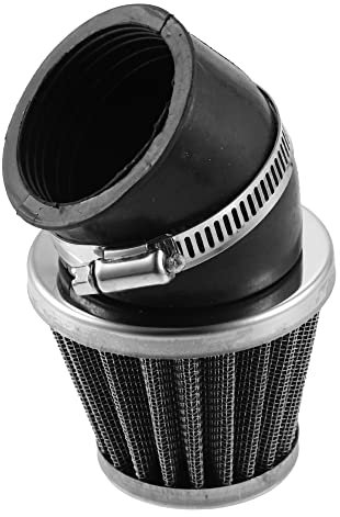 A ABSOPRO 50mm Coudé Conical Air Filtre Nettoyeur Rond Conique pour Moto