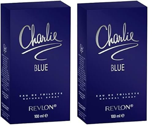 REVLON Charlie Bleu, Eau de Toilette con vaporizador, 100 ml (Paquete de 2)