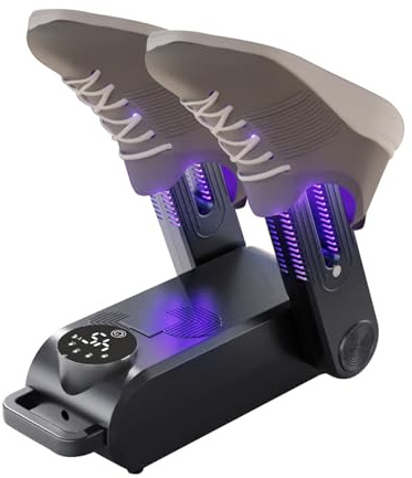 Fierudeng Secador de Botas - Calentador Multifuncional Eléctrico Desodorizante para Botas - Máquina Secadora para Zapatos Deportivos Calcetines Guantes Gorros