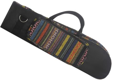 Alipis Borsa Design Portatile Oxford per Imbottita Tromba Scomparto Laterale Trasporto Sicuro ed Etnico dello Strumento Musicale