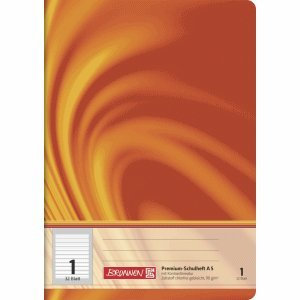 Brunnen 25 x Schulheft Young Vivendi A5 Lineatur 1 90 g/qm 32 Blatt