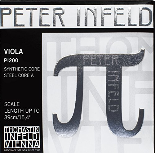 Thomastik Cuerda para viola 4/4 Peter Infeld - cuerda Re núcleo sintético, entrochado cormo, mediana