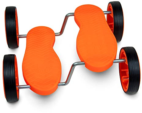 Indy Fun Stepper Pedal Go Vehicle - Balance Prop 4 Wheels Scooter - Ride-On for Children - Concentration Skills Training Sports