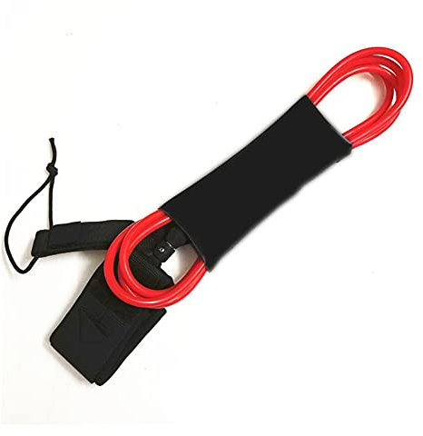 ISAFIX Surfbrettleine 9FT 9mm Surfbrett Leine Knöchelleine Gerade SUP Board Leash Paddel Board Leine Surfen Beinseil für alle Wassersport-Surfbretter