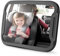 Vinabo Baby Car Mirror, Anti-dropout Baby Mirror with 360° Adjustable Rotation, Unbreakable to Fit All Rear Car Seats Essential Young Parents