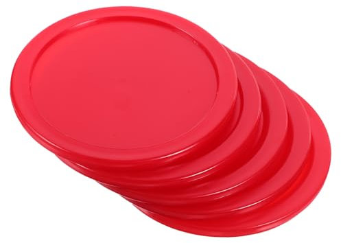 VICASKY 5pezzi Dischi Da Air Hockey in Ricambio Forniture Per Giochi Di Hockey Dischi Da Indoor Accessori Per Di Ricambio Per