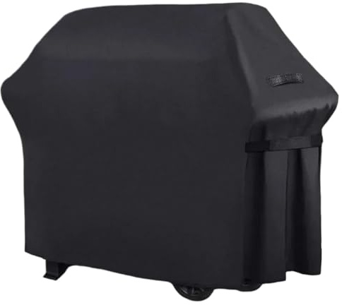RUWLFE BBQ Abdeckung wasserdichte 420D Oxford-Stoff-Grillabdeckung, LKW-Plane, 145 x 61 x 117 cm, Zubehör for Grillzubehör im Freien