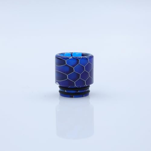 WratryParts Embout buccal universel en résine 810 pour atomiseur RTA (bleu)