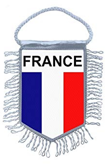 Akachafactory Wimpel mini Flagge Fahne flaggen miniflagge Frankreich