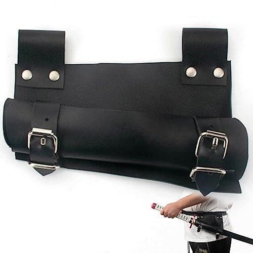 Tsffae Schwerthalter Gürtel Mittelalter Retro Leder Schwert Frosch Schwert Holster Gürtel Verstellbare Taille Scheide Scheidenhalter Rapier Ritter Schwertgürtel