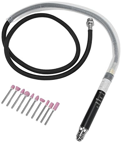 Präzisions-Pneumatik-Gravierstift, Verschleißfestes Kit für Eisenprodukte, Zinklegierung, Luftbetriebener Mikro-Stabschleifer
