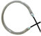 DEYIN Pièces de four 220V 1300W, Tube chauffant rond annulaire halogène de 14cm de diamètre, 1cm