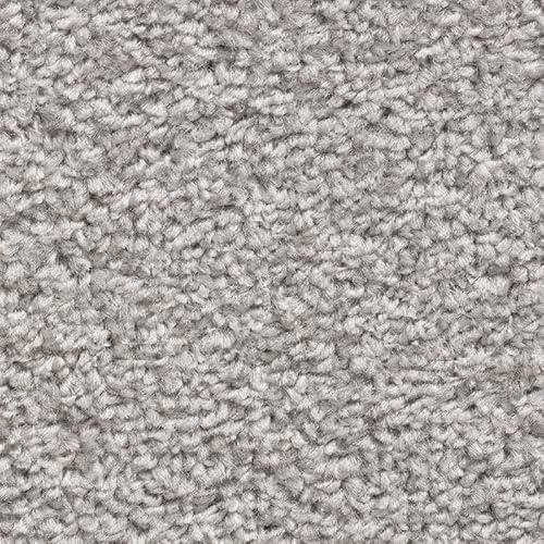 Tuda Carpets | Cavello 8mm Pile Budget Carpet with Felt Backing, 11mm Total Height | Silver Haze (273) - 5m x 3m (16ft4 x 9ft10)