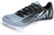 Zapatillas De Atletismo Spikes para Hombre Y Mujer, Zapatillas De Running De Carreras Transpirables Calzado Profesional De Salto De Vallas,Negro,43 EU