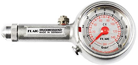 Flaig Reifendruckmesser 0-10 bar mit Ablassventil
